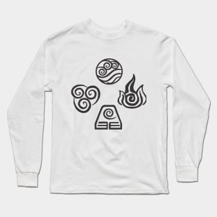 Avatar Four Nations Long Sleeve T-Shirt